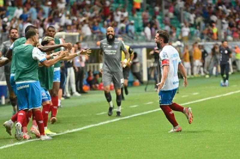 Bahia supera o Barcelona de Ilhéus e chega ao terceiro triunfo seguido no Baianão