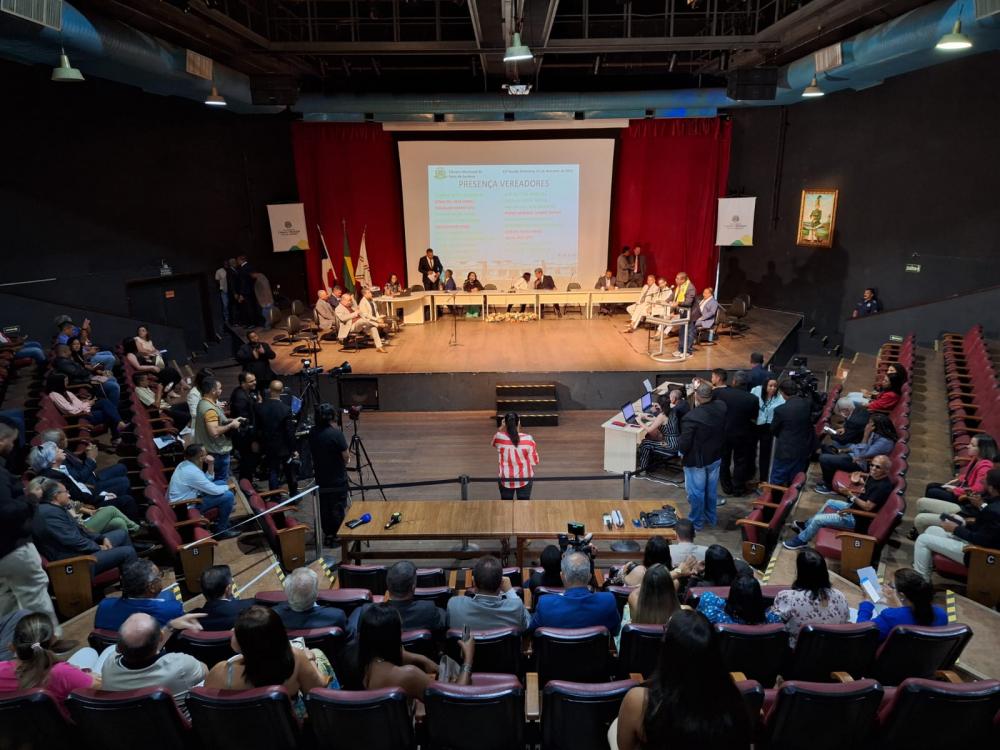 Em sessão solene, Câmara Municipal inicia os trabalhos legislativos deste ano