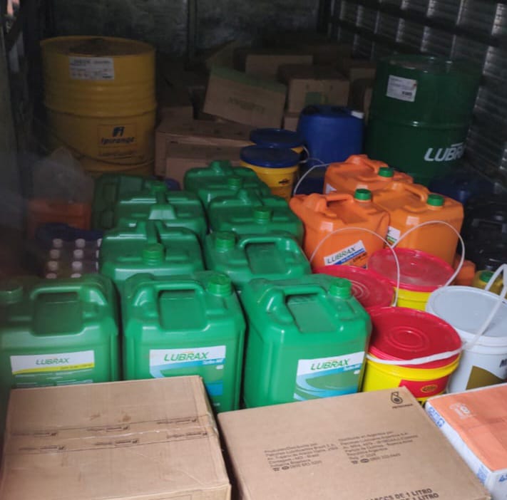 Carga de lubrificantes roubada em Biritinga é recuperada pela Decarga