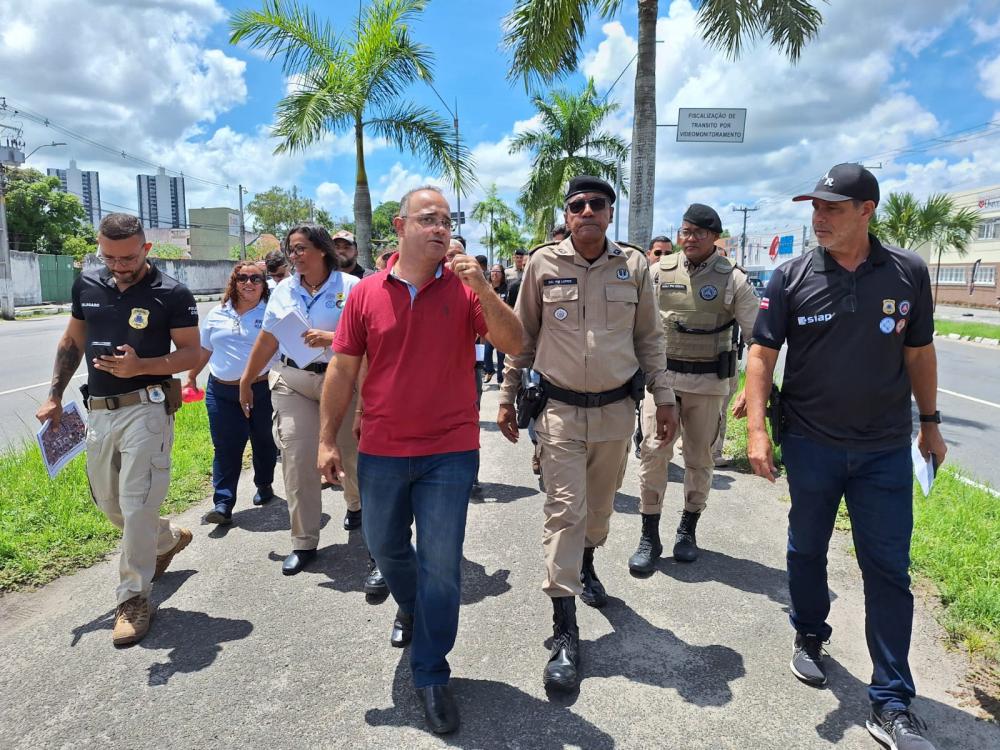 Secretário Municipal e forças de Segurança Pública do Estado se reúnem para discutir a Micareta