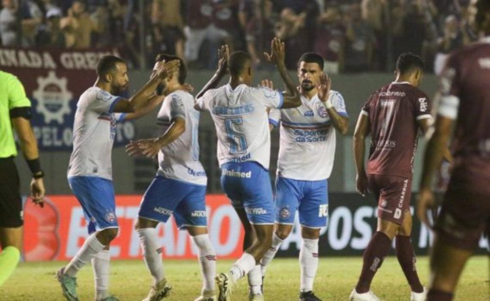 Bahia sofre empate no fim, mas supera Caxias nos pênaltis e avança na Copa do Brasil