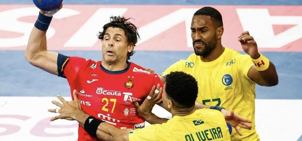 Seleção masculina de handebol fica fora dos Jogos de Paris