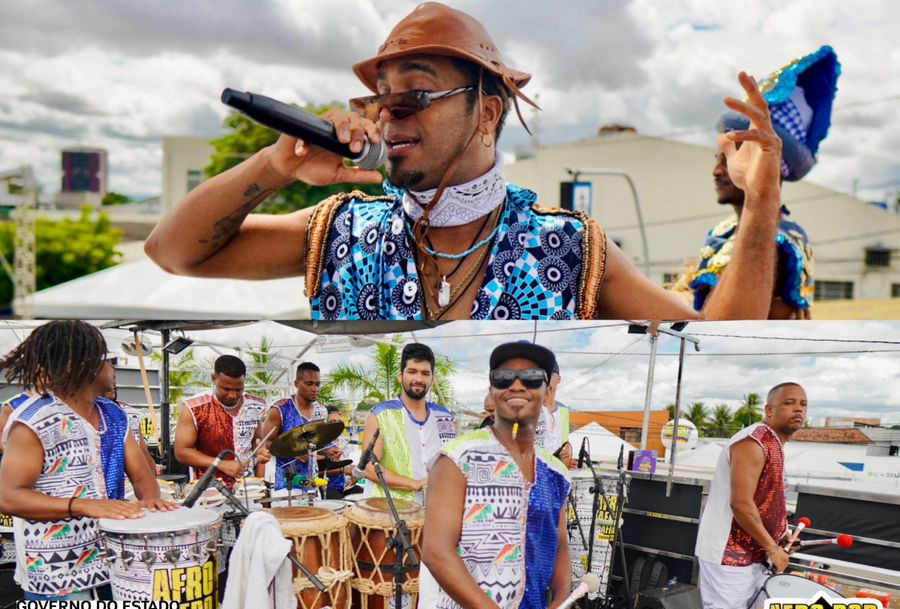 Bloco Tambores Urbano se apresentará no domingo de micareta com a banda Afro Pop