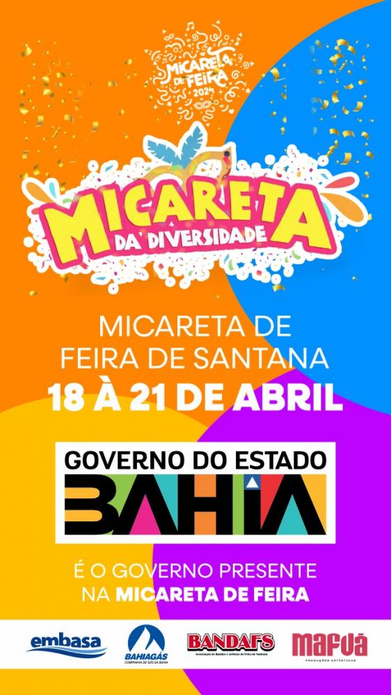 Micareta da Diversidade em Feira de Santana referencia os artistas da terra e a cultura local