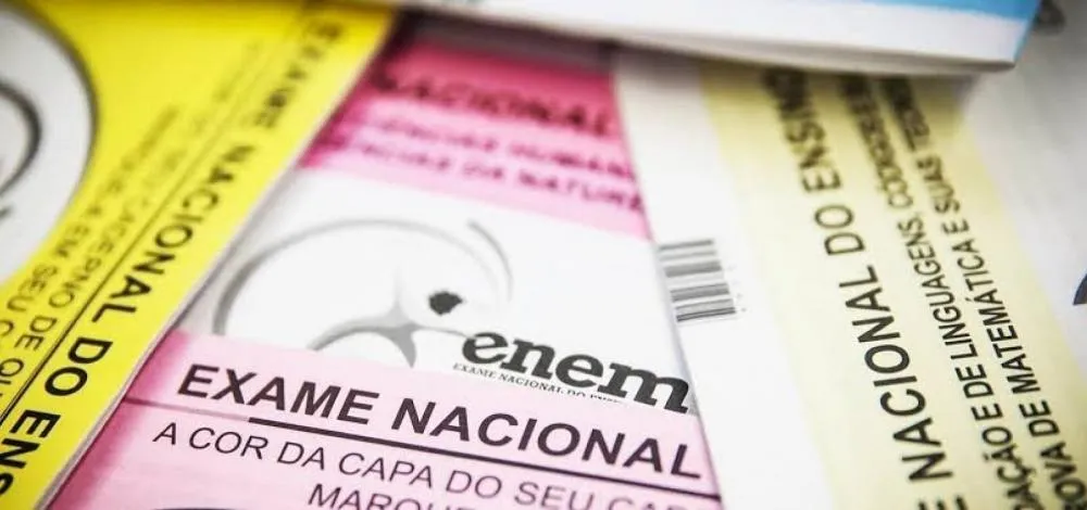 Aplicações de provas Enem será nos dias 3 e 10 de novembro