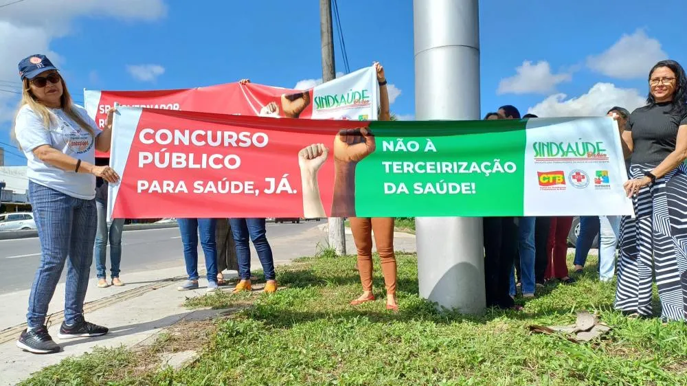 Funcionários do Cleriston e 2ª Dires paralisam atividades por 3 dias.