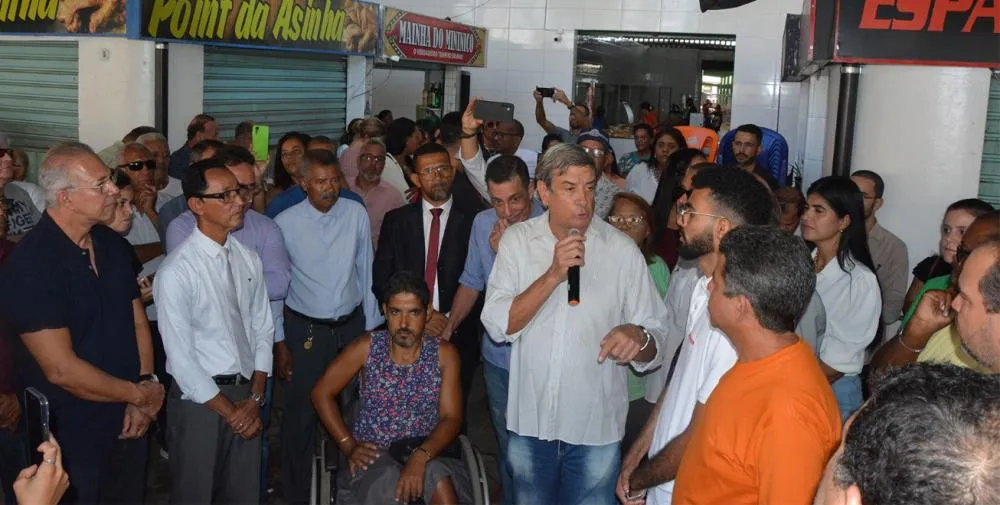 Nova estrutura da feira livre do Tomba é inaugurada em Feira de Santana
