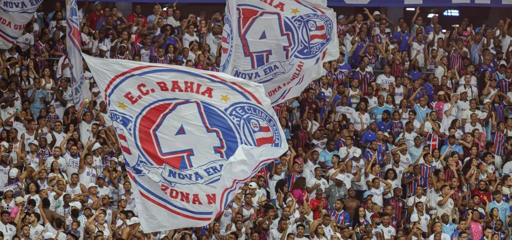 Bahia está entre as oito maiores torcidas do Brasil, aponta levantamento da Quaest