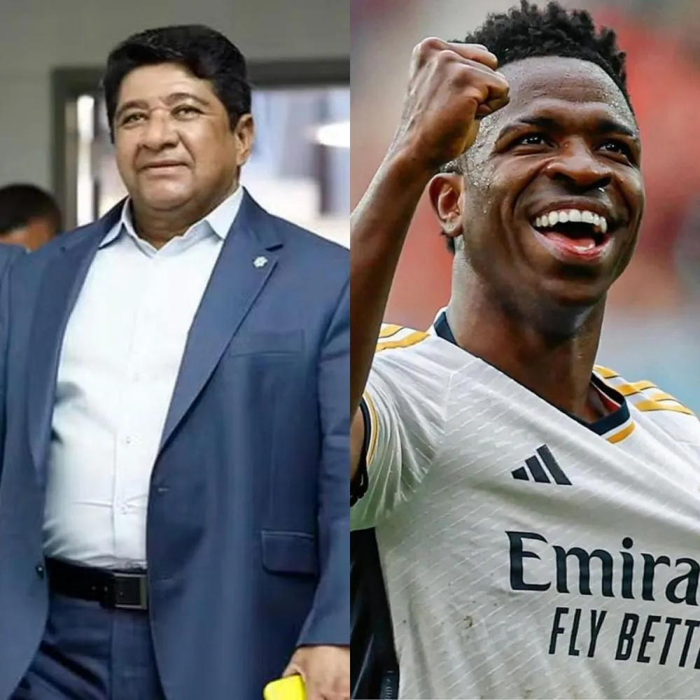 Presidente da CBF considera branda a pena por racismo contra Vini Jr