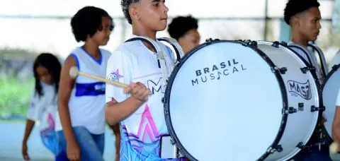  Fanfarras de Escolas Municipais se preparam para esfile do 2 de Julho