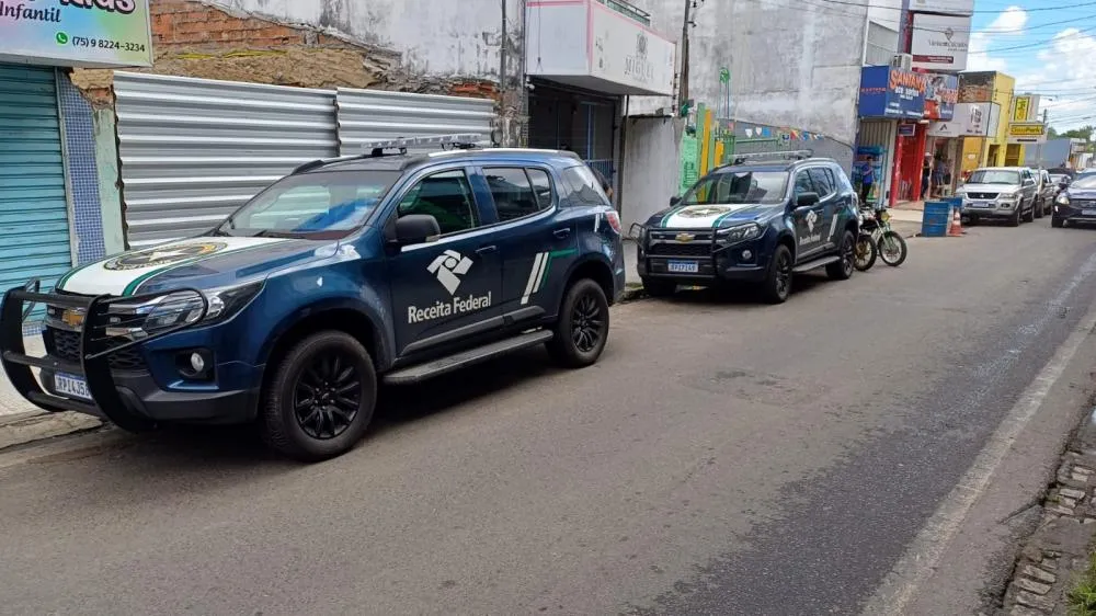 Receita Federal realiza fiscalização contra produtos piratas em Feira de Santana