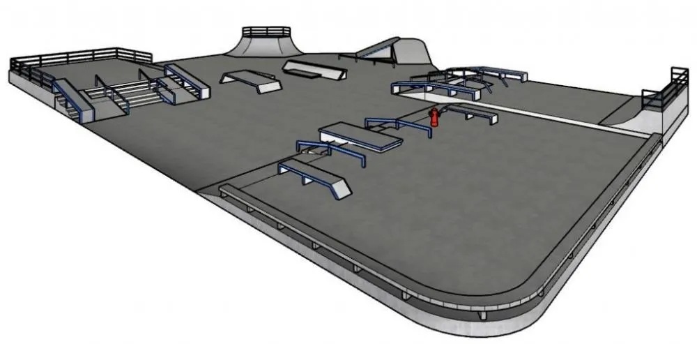 CSU da Cidade Nova ganha moderna pista de skate
