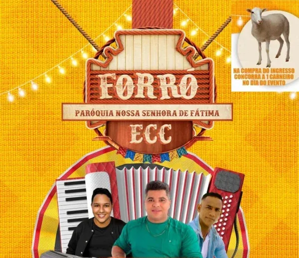 Encontro de Casais com Cristo (ECC) promove Forró neste sábado