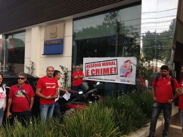 Bancários Feirenses aderem ao movimento 'Menos Metas Mais Saúde'