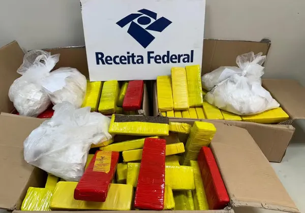 Receita Federal apreende 100kg de drogas em Feira de Santana