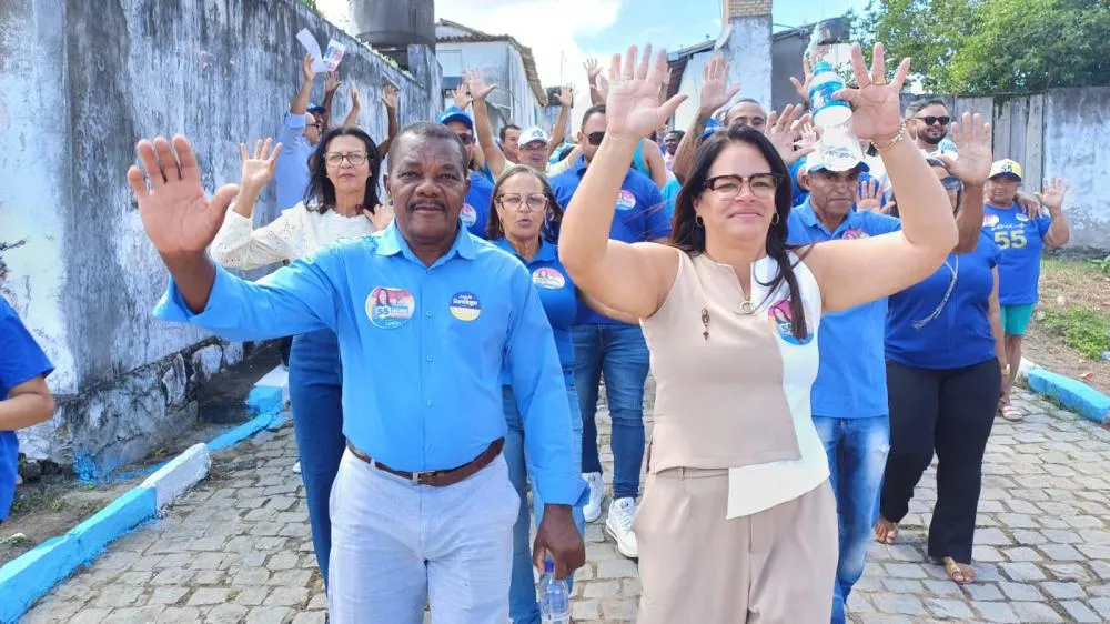 Prefeita Lú de Gel participa da tradicional Festa de São Roque em Antônio Cardoso