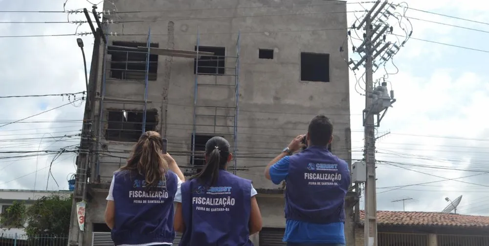 Construção civil lidera acidentes de trabalho em Feira de Santana no primeiro semestre