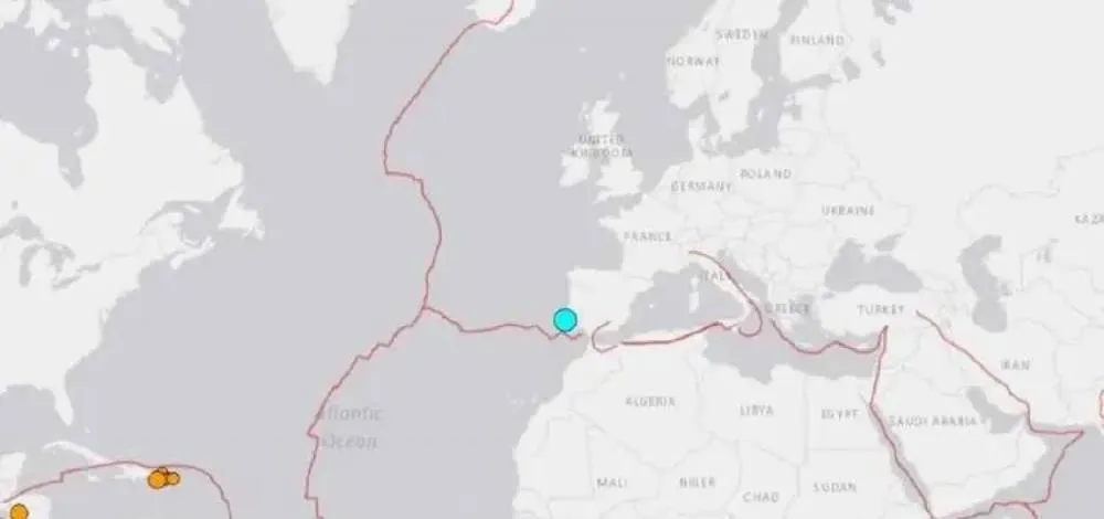 Terremoto de magnitude 5,4 atinge Portugal nesta segunda-feira