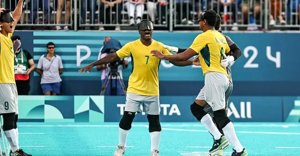 Em busca do hexa, Brasil estreia com vitória no futebol de cegos