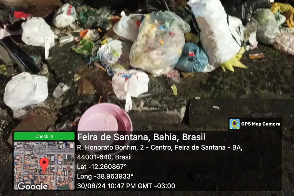 Empresa que utiliza depósito no Feiraguay está realizando descarte indevido