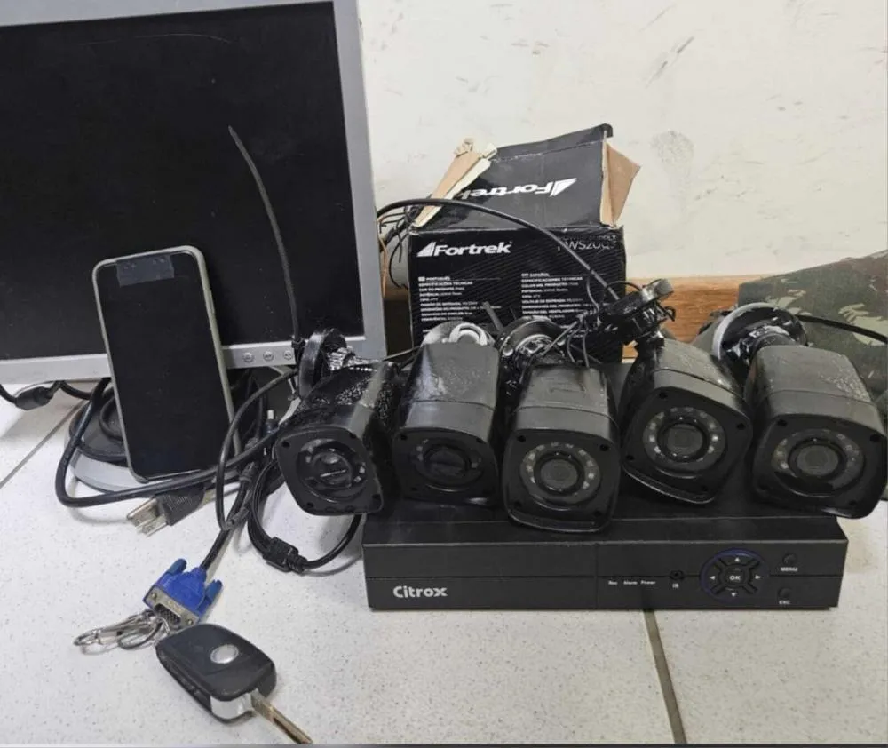 Sistema de câmeras monitorava a polícia em residencial em Feira de Santana