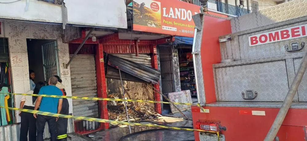 Loja de bicicletas sofre incêndio e proprietário fala sobre o desastre