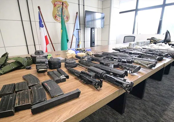 Bahia é o 4º estado com maior número de apreensões de armas em rodovias federais