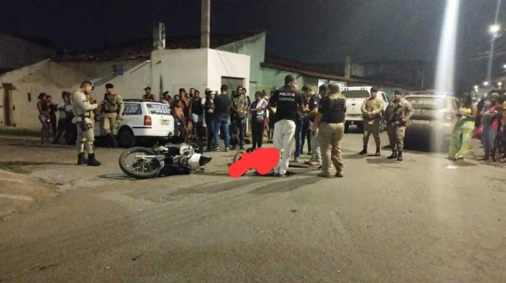 Condutor de moto foi assassinado na Queimadinha