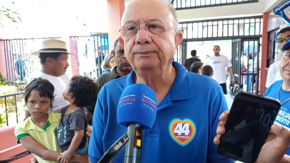 José Ronaldo confiante em vitória no primeiro turno e destaca apoio popular em Feira de Santana