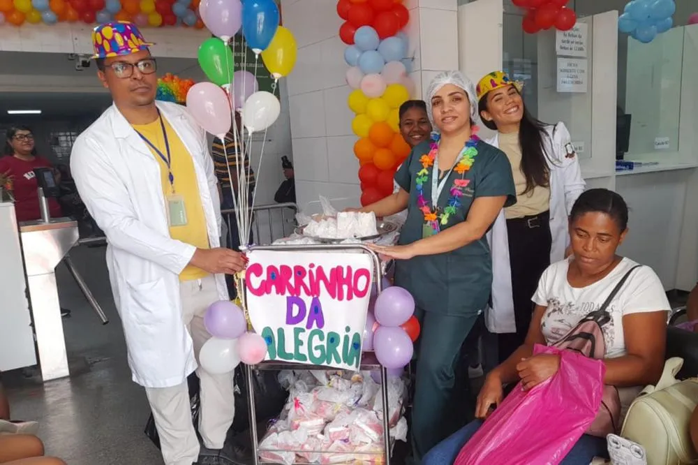Entre atendimentos pediátricos e brincadeiras, Hospital da Mulher celebra o Dia das Crianças