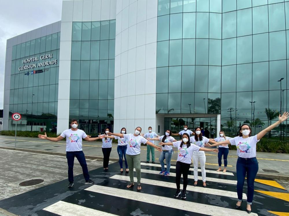 Lançada no Hospital Clériston Andrade a Campanha Abrace Sua UTI