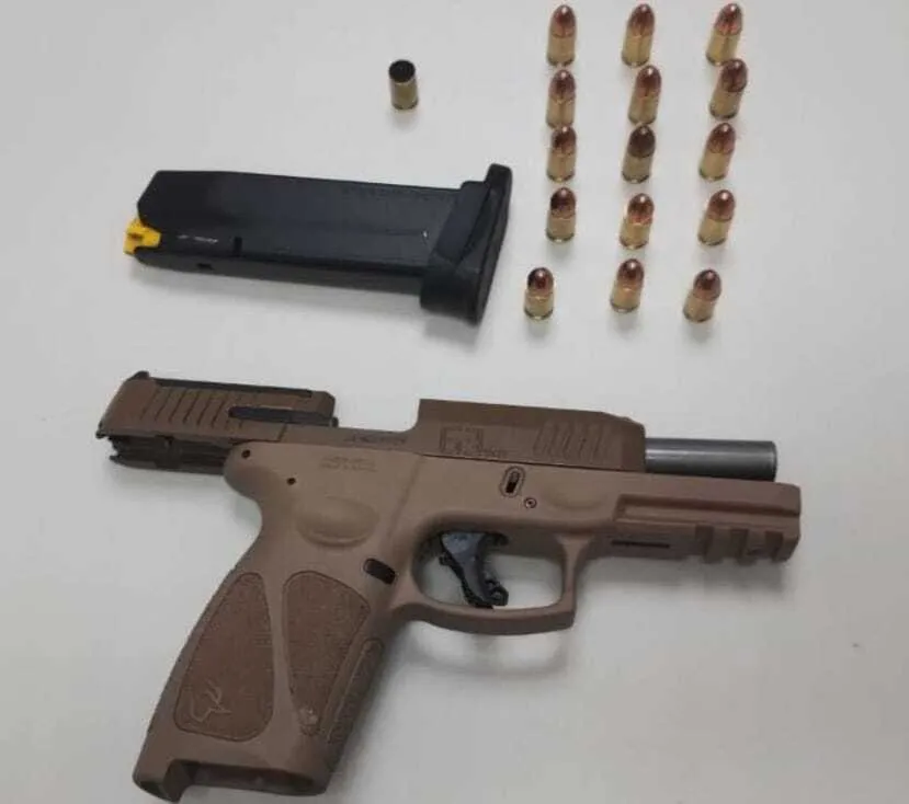 Pistola 9mm é apreendida pela 66ª na Mangabeira