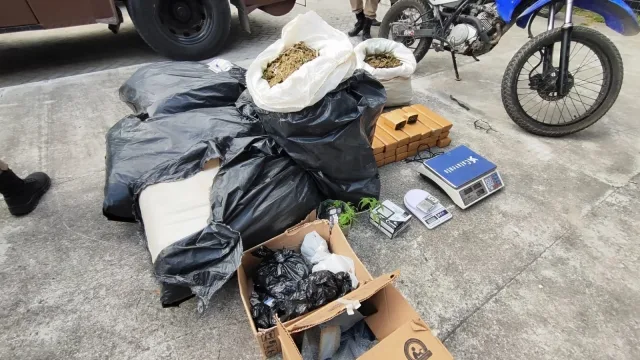 Operação força Total apreende cerca de 200 quilos de maconha