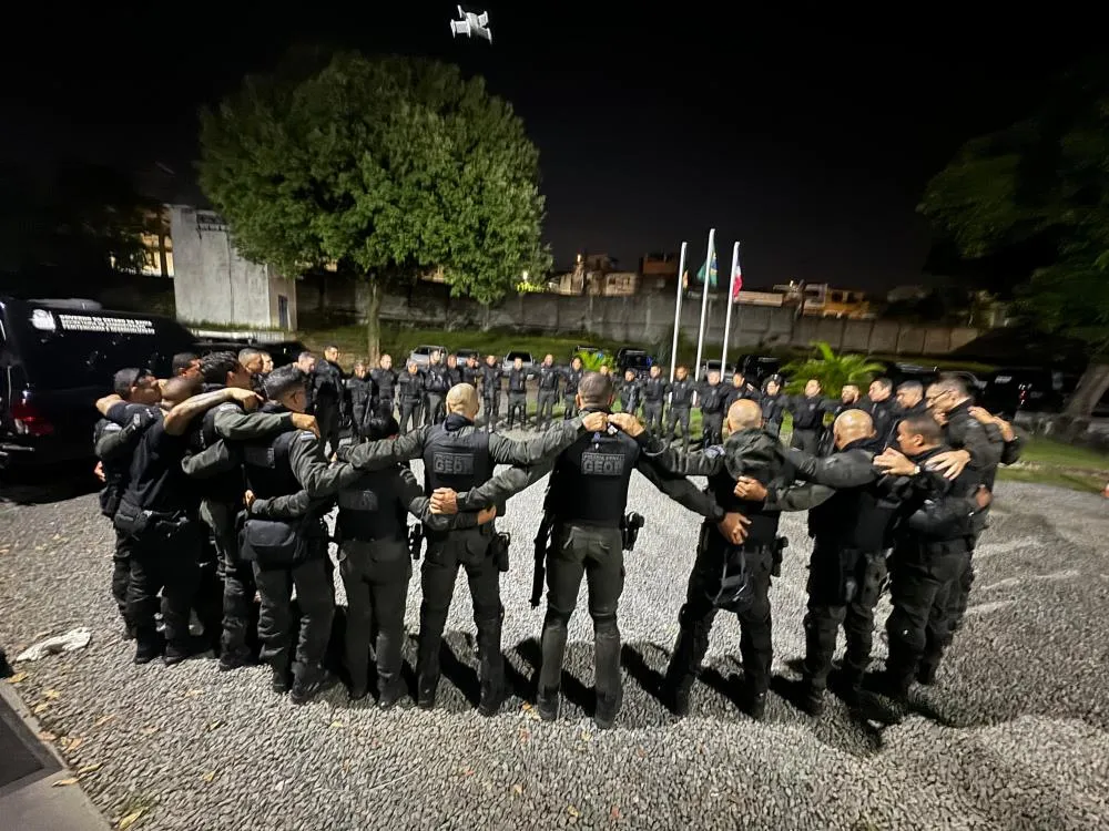 Conjunto Penal de Feira de Santana é alvo de megaoperação nesta segunda-feira (21)