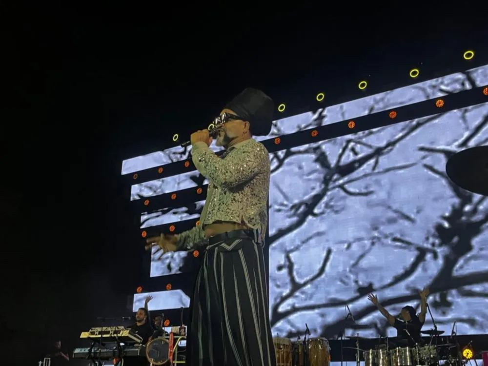 Carlinhos Brown se apresenta na abertura da FINC, organizada pela UNEF e UNIFAN