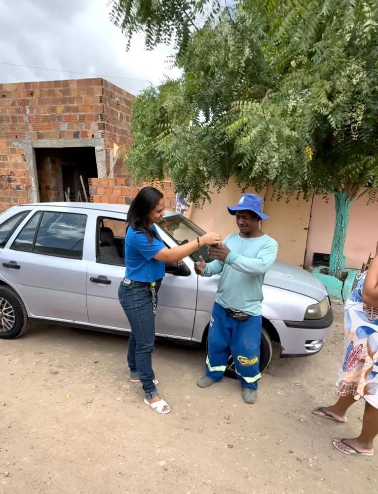 Gari perde carro em aposta: Vereadora restitui com semi novo